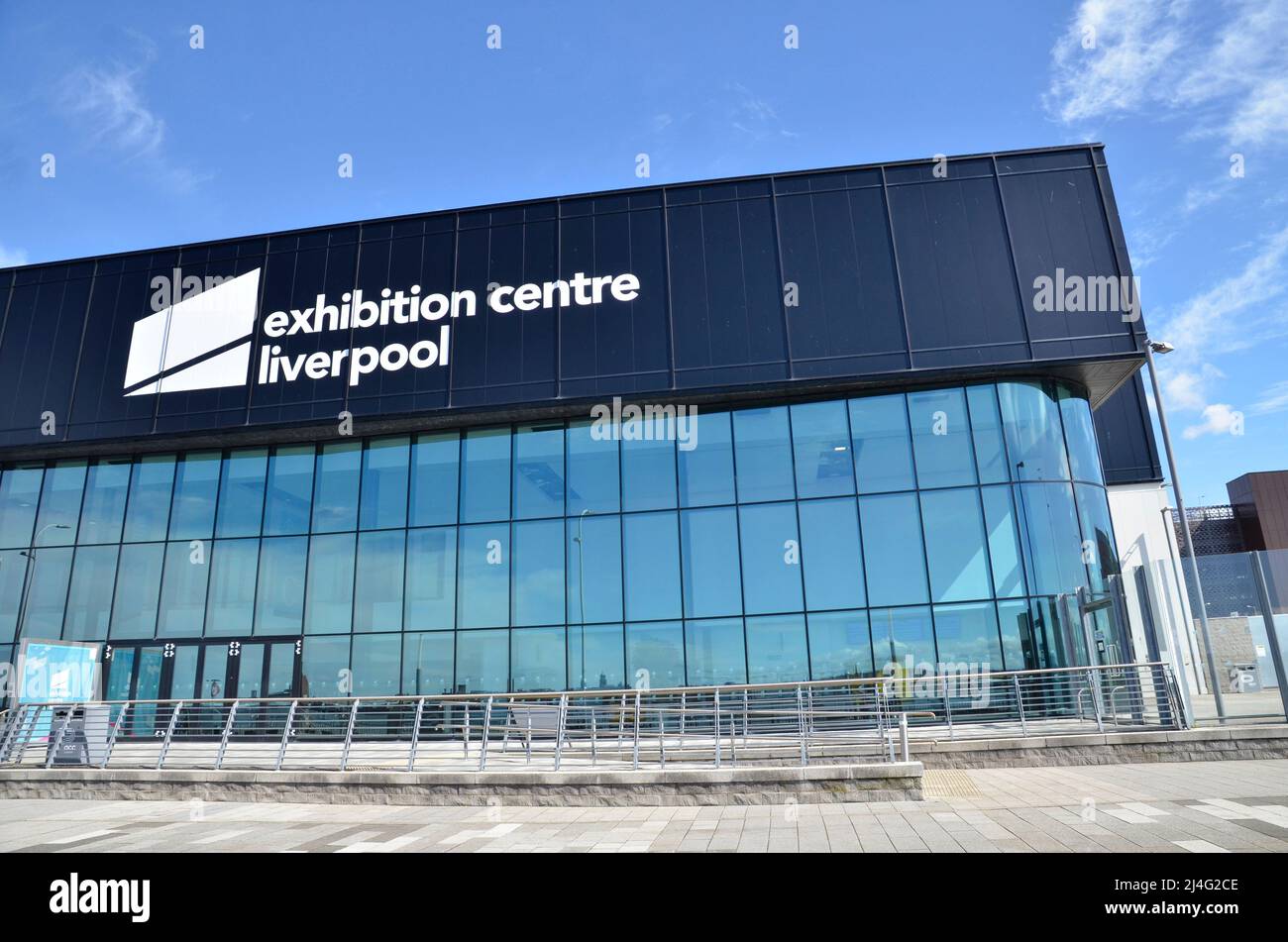 Centre des expositions de Liverpool sur Kings Dock Banque D'Images