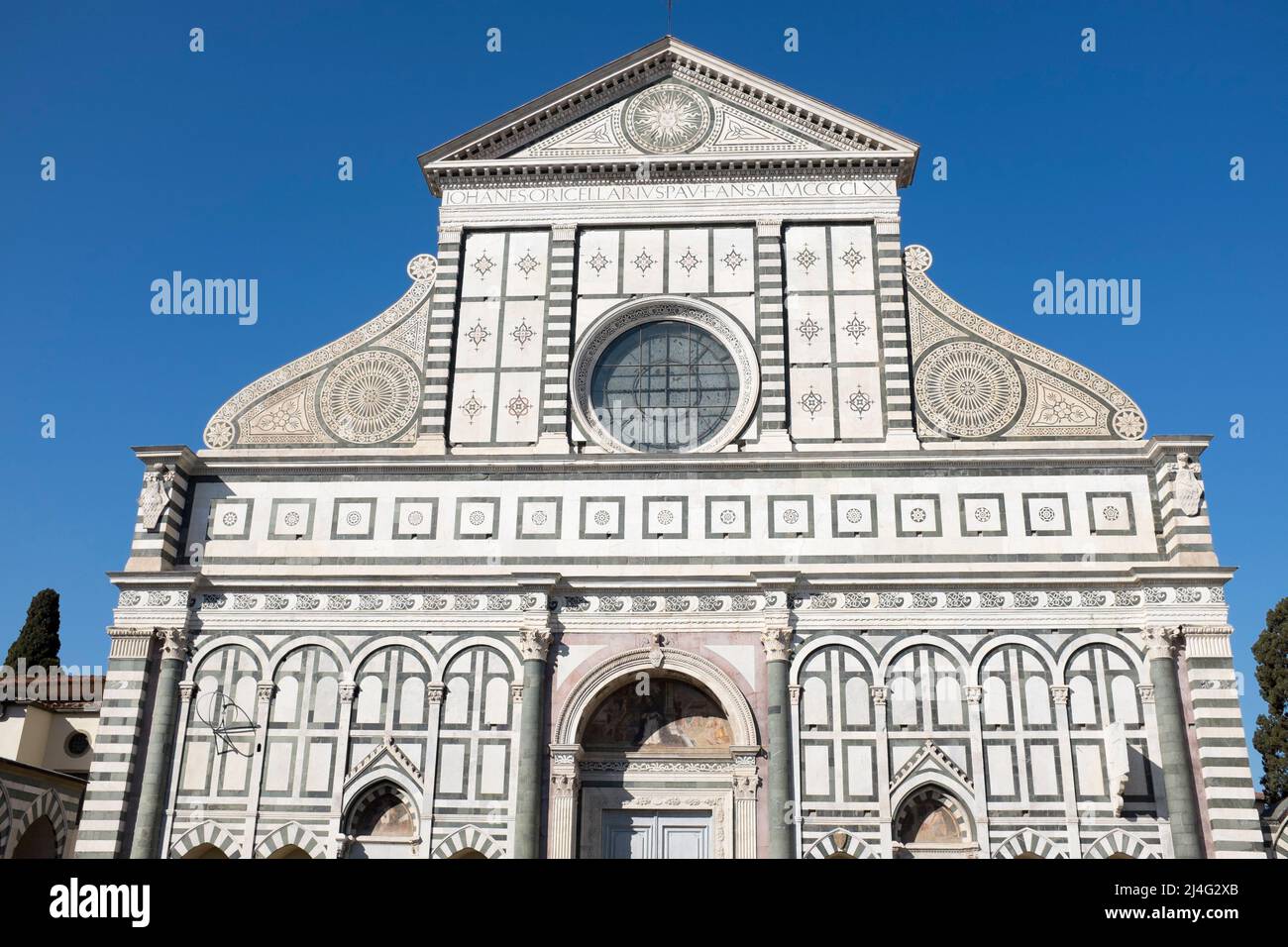Santa Maria Novella Florence Italie Banque D'Images