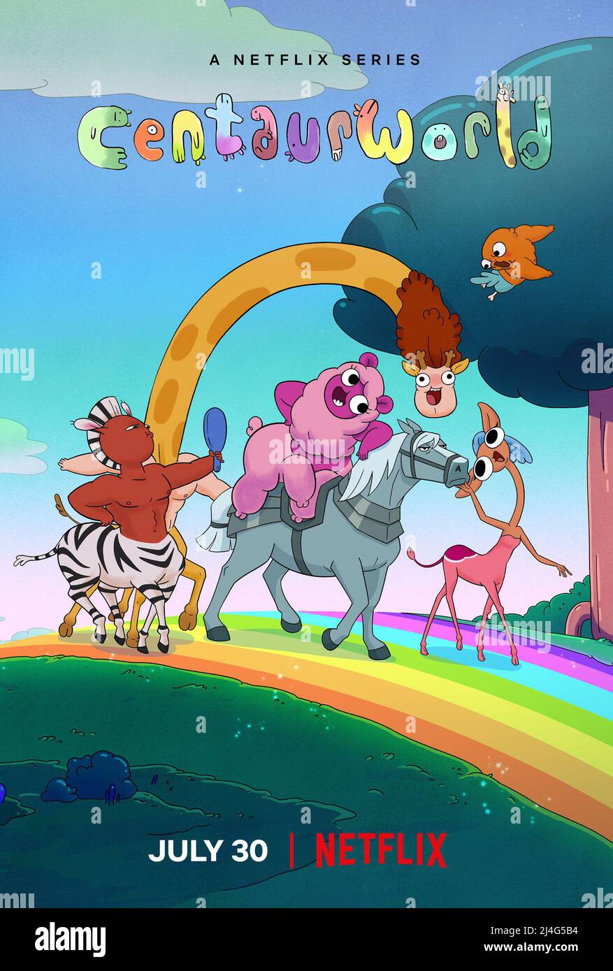 CENTAURWORLD (2021), réalisé par MEGAN DONG et KIRK DEMICO. Crédit : Netflix animation / Album Banque D'Images