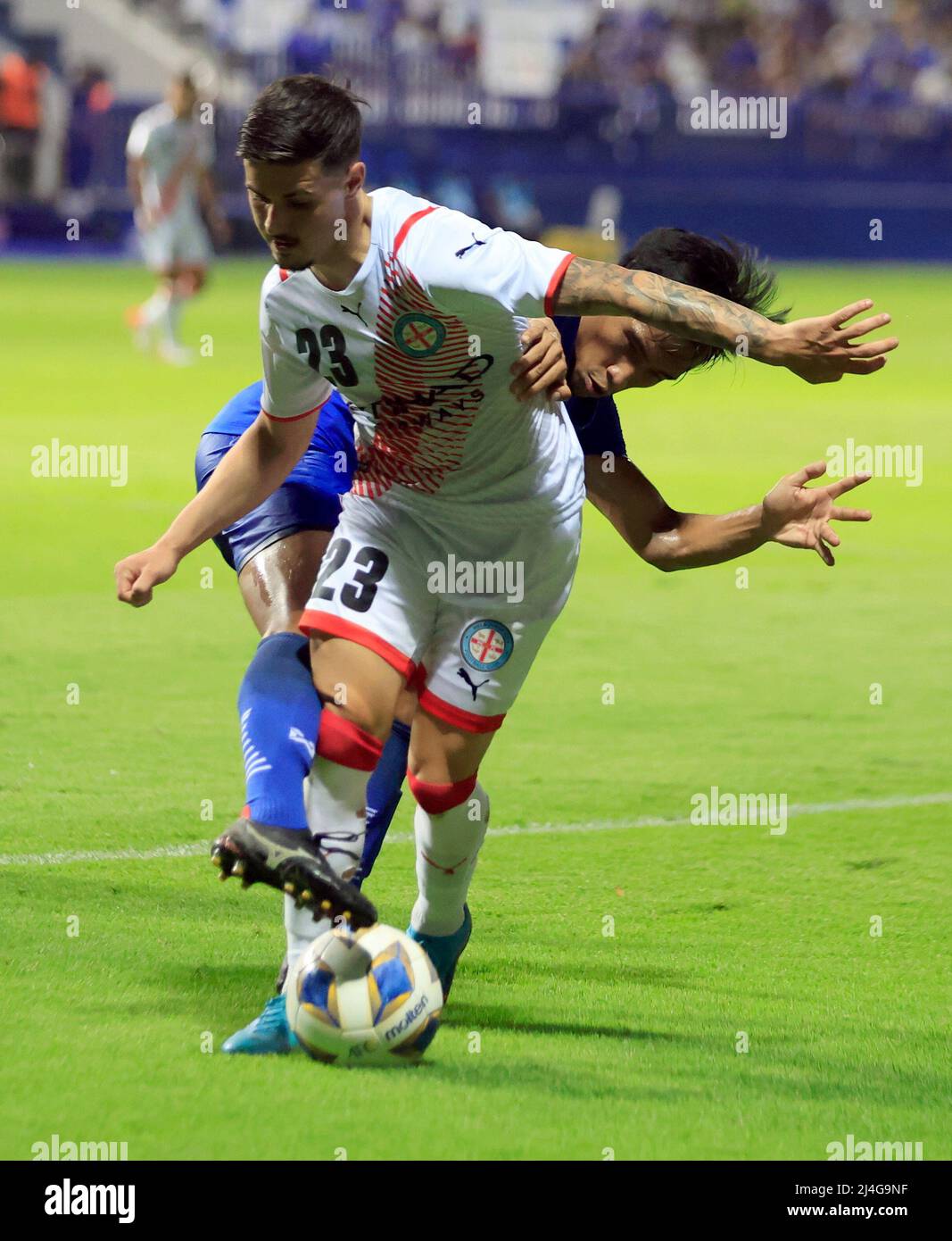 Football Football Afc Champions League Groupe G Bg Pathum United V Melbourne City Bg Stadium Thanyaburi Pathum Thani Thailande 15 Avril 22 Marco Tilio De Melbourne City Football Football Afc Champions League Groupe G Bg Pathum United V Melbourne City Bg Stadium Thanyaburi Pathum Thani Thailande 15 Avril 22 Marco Tilio De Melbourne City