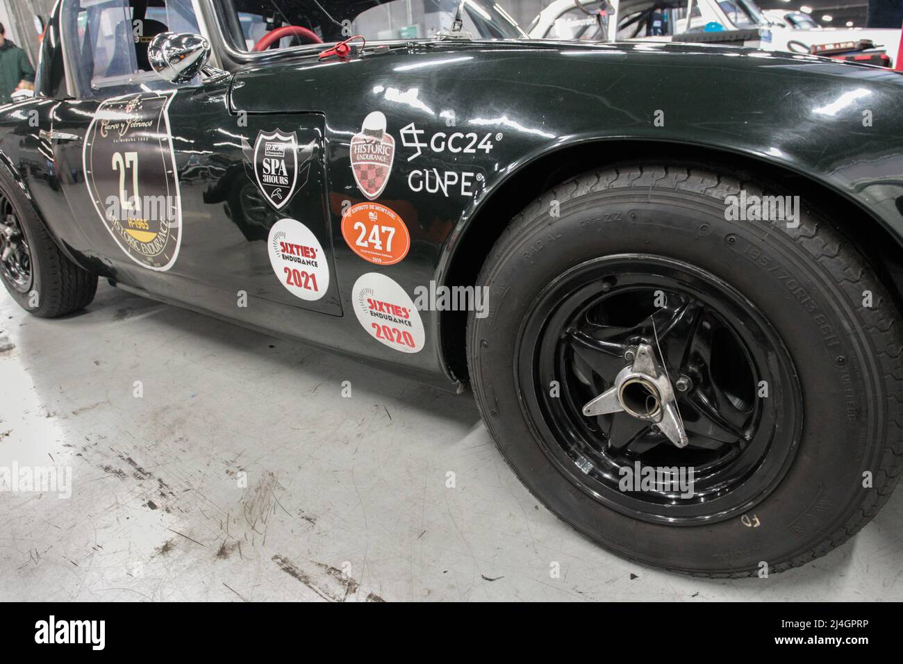 1965 Lotus Elan 26R préparé pour Masters Historic Racing au circuit de Catalogne, Barcelone, Espagne Banque D'Images