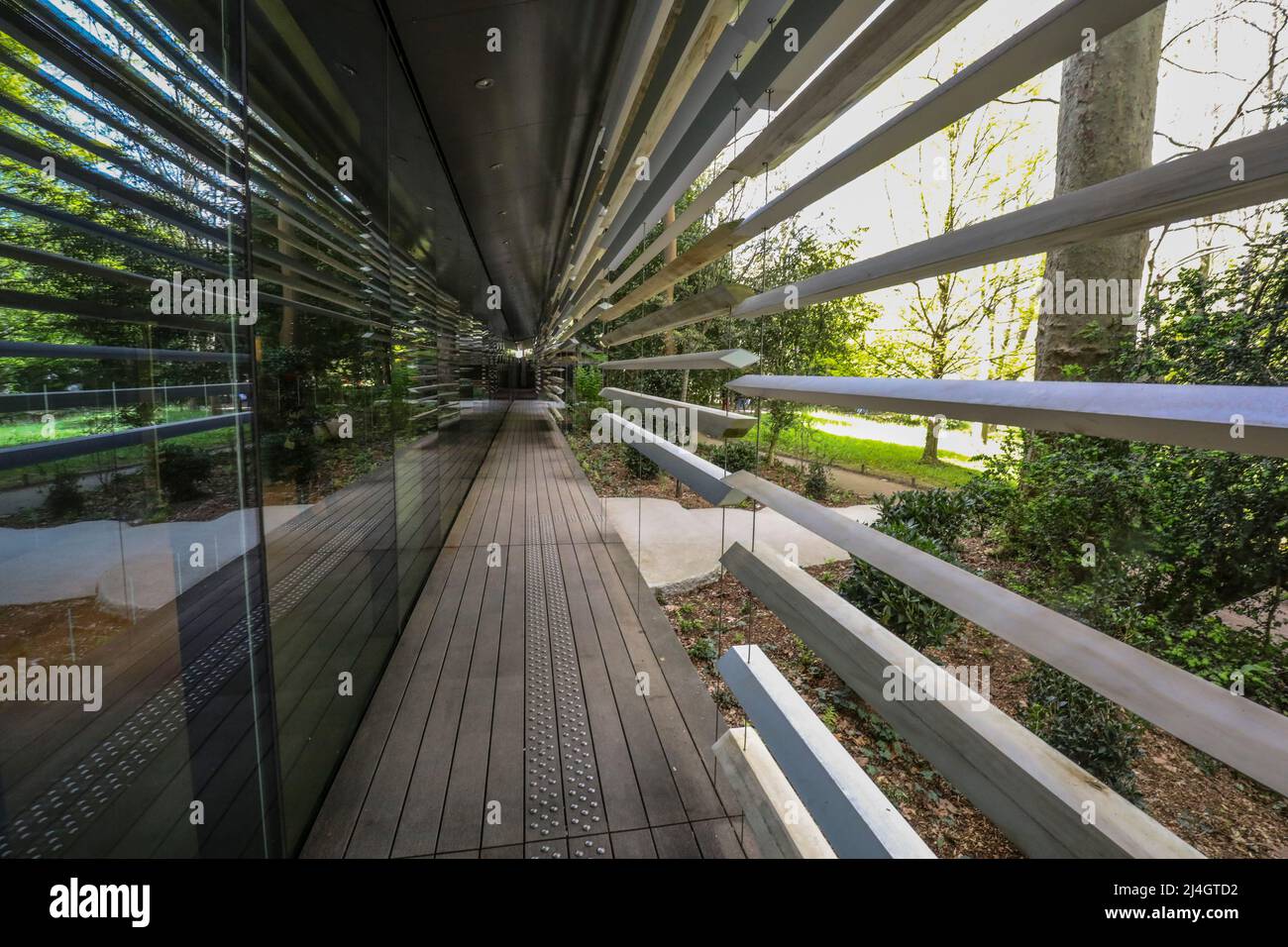 LE MUSÉE ET LES JARDINS ALBERT-KHAN ROUVRENT À BOULOGNE Banque D'Images