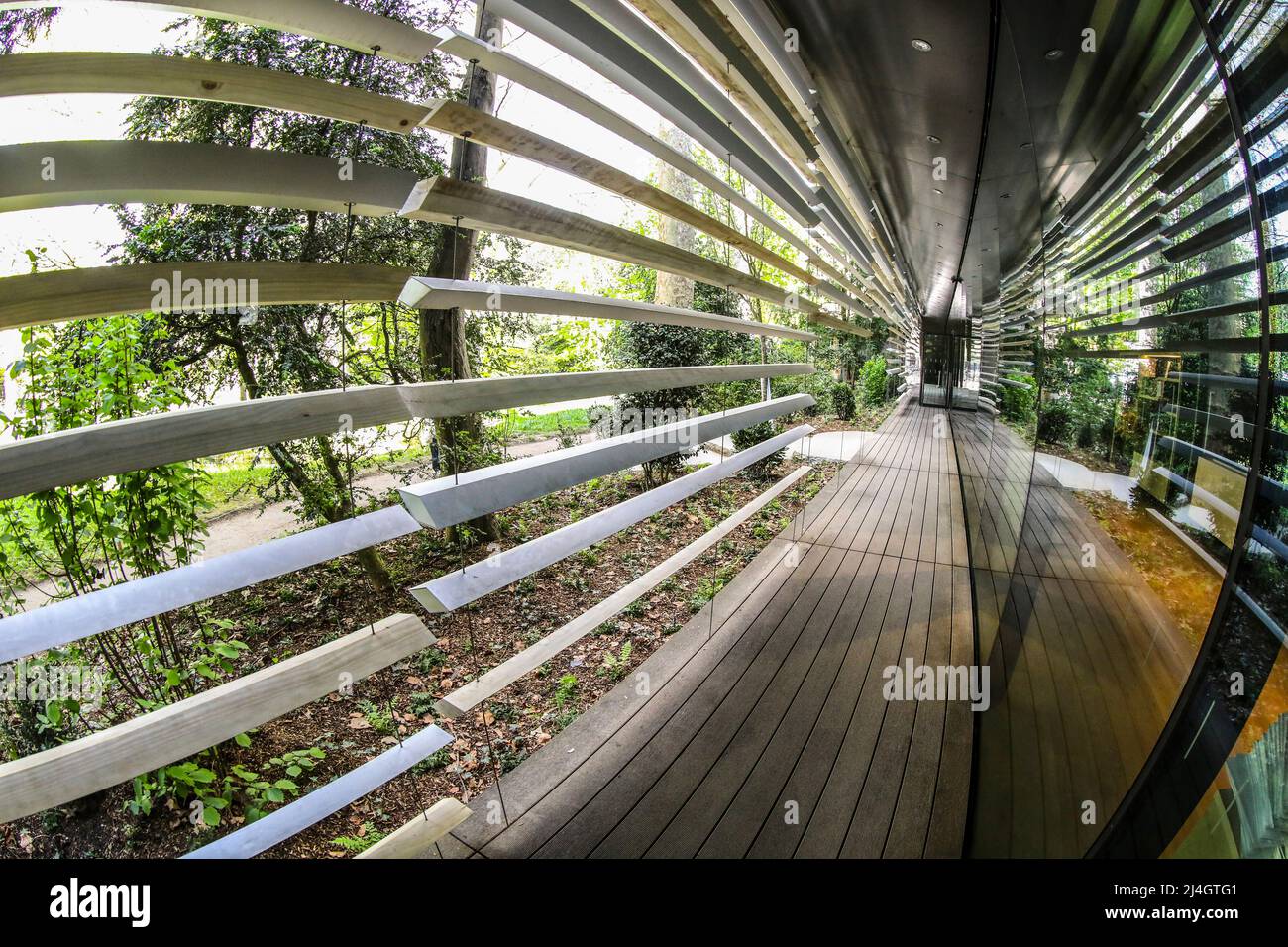 LE MUSÉE ET LES JARDINS ALBERT-KHAN ROUVRENT À BOULOGNE Banque D'Images