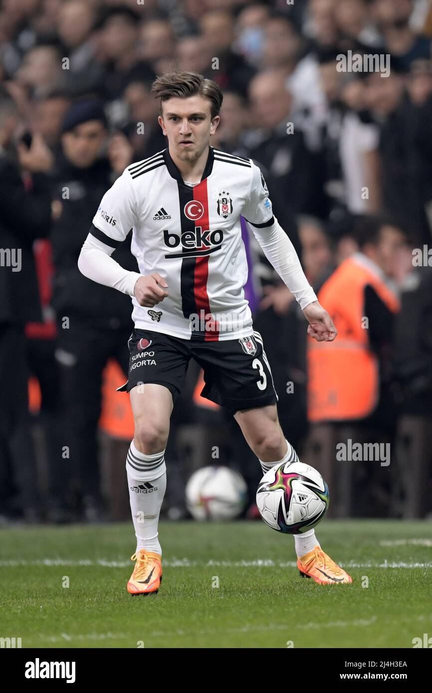 ISTANBUL - Ridvan Yilmaz de Besiktas JK pendant le match turc Superliga entre Besiktas AS et Aytemiz Alanyaspo au Parc Vodafone le 9 avril 2022 à Istanbul, Turquie. ANP | hauteur néerlandaise | Gerrit van Keulen Banque D'Images