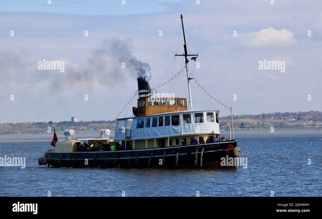 Danny Adamson Steamship Banque D'Images