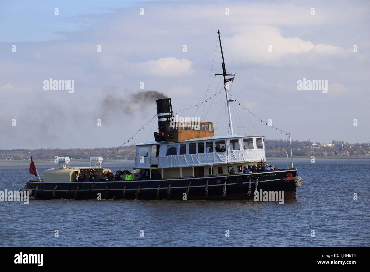 Danny Adamson Steamship Banque D'Images