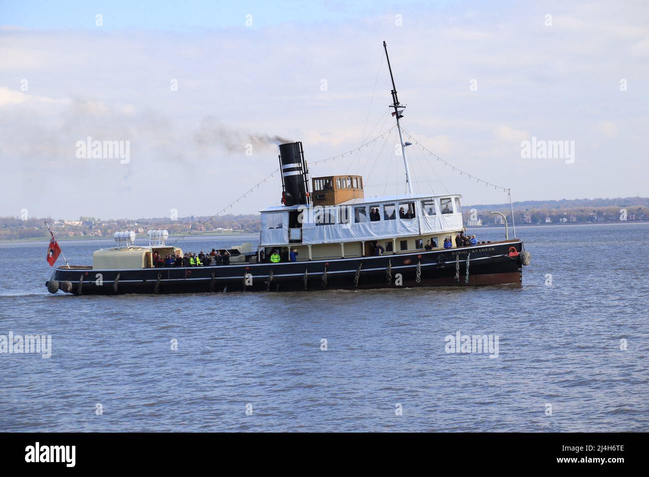 Danny Adamson Steamship Banque D'Images