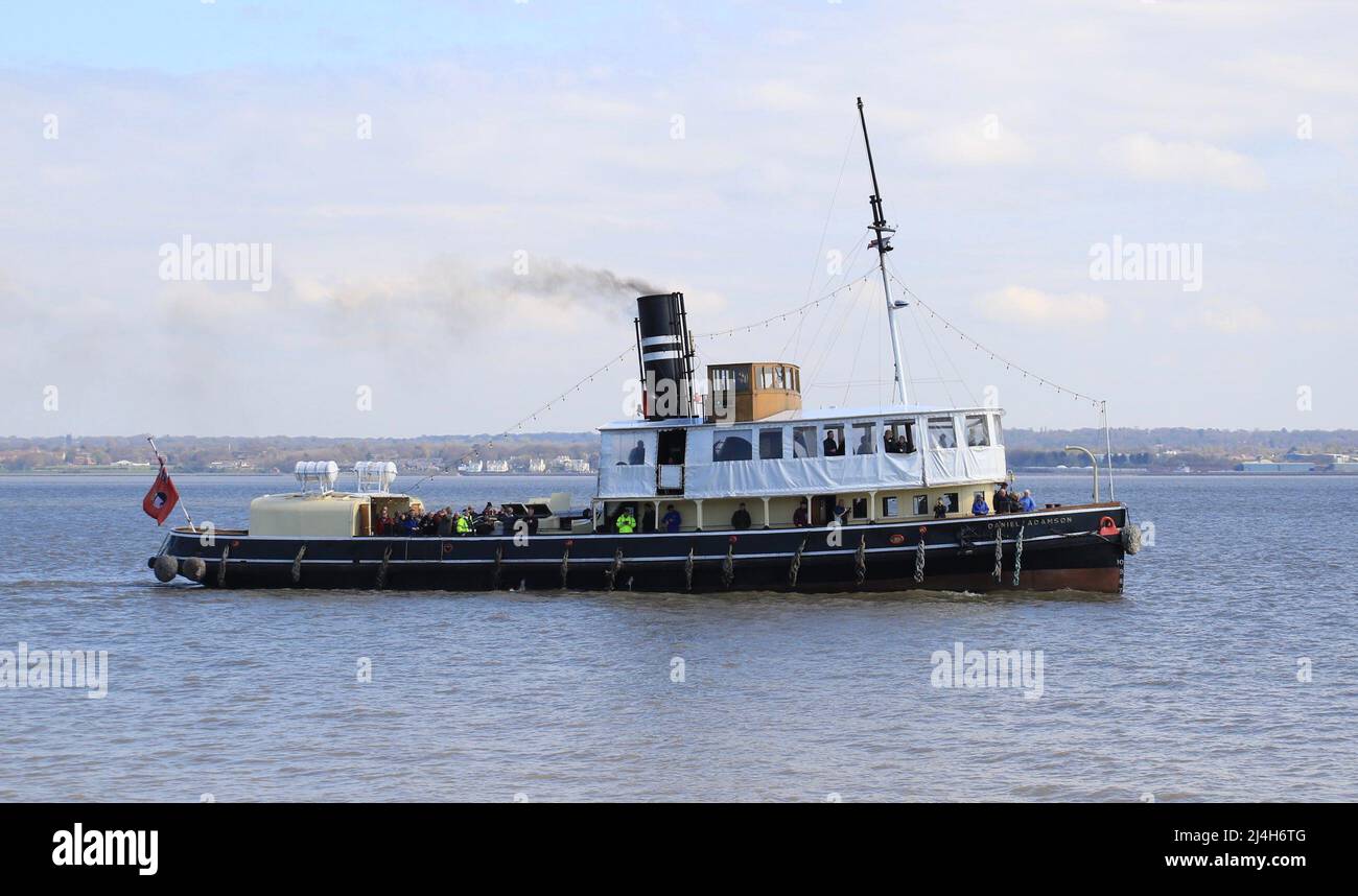 Danny Adamson Steamship Banque D'Images