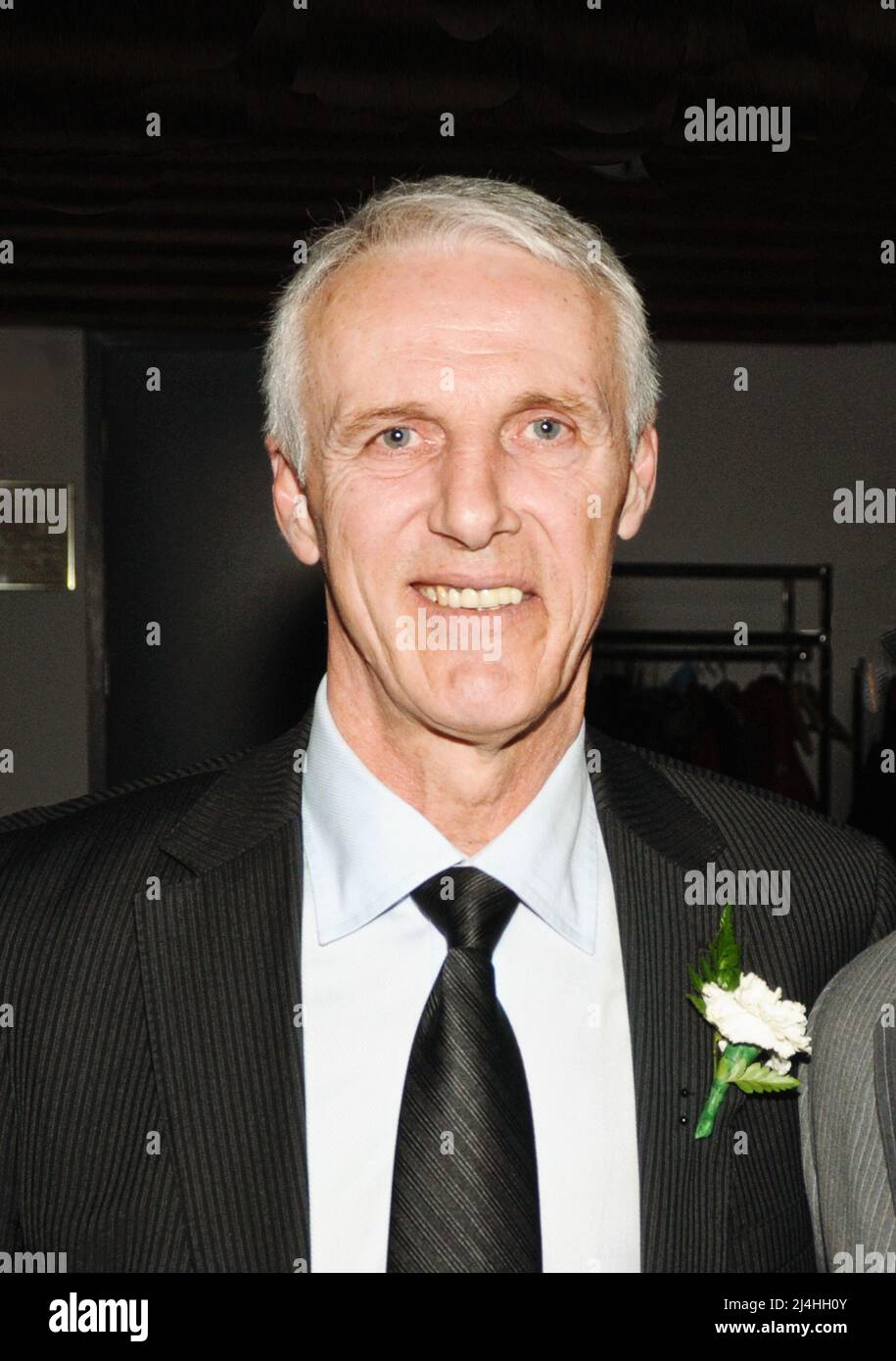 15 avril 2022 - l'icône de hockey de la LNH et la légende des New York Islanders Mike Bossy sont morts à l'âge de 65 ans. Photo du dossier : B'Nai Brith Sports Celebrity Dinner 2010, Hamilton, Ontario, Canada. (Image de crédit : © Brent Perniac/AdMedia via ZUMA Press Wire) Banque D'Images