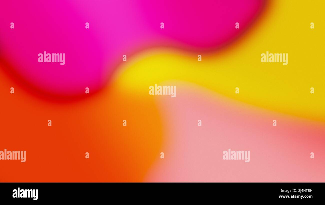 Doux coloré Wavy Résumé bruit Rose Orange fond Banque D'Images