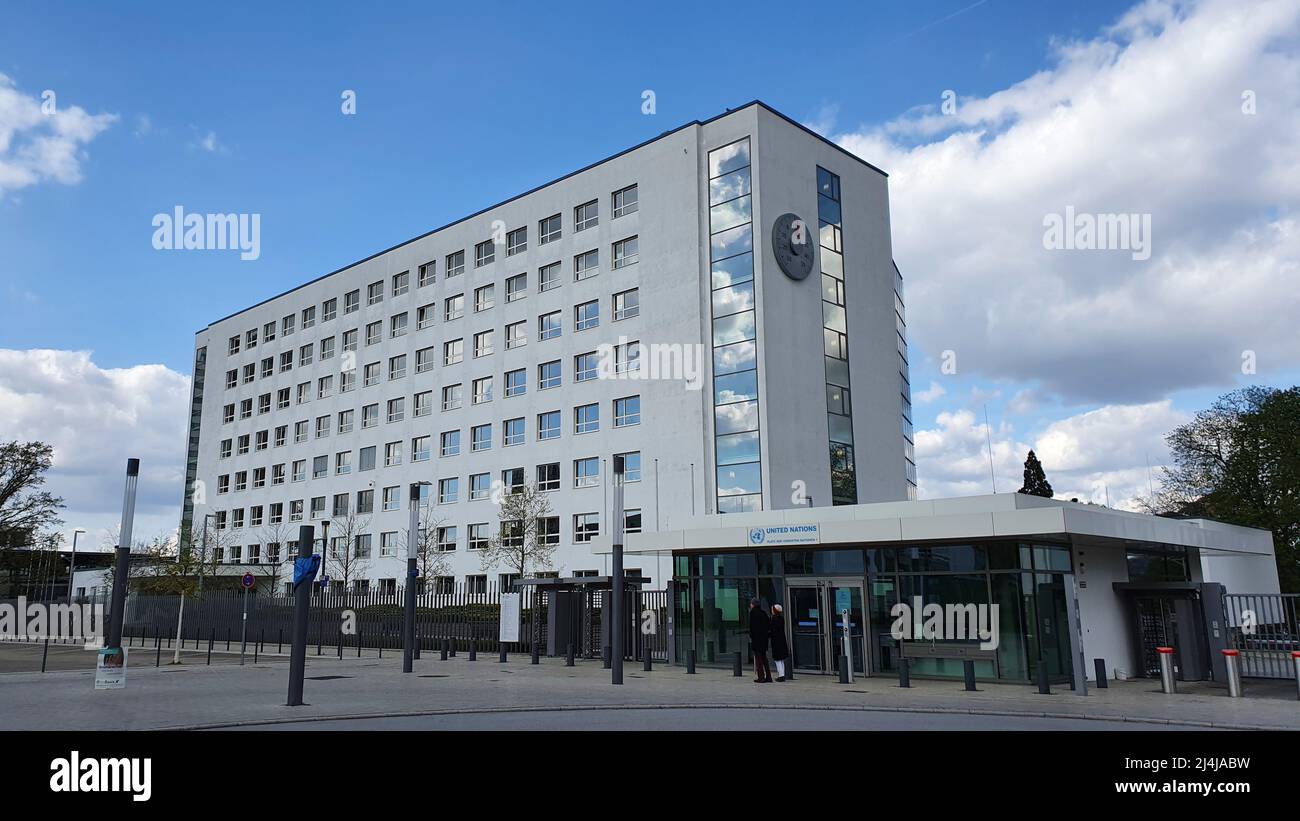 Bâtiment des Nations Unies, Bonn. Allemagne Banque D'Images