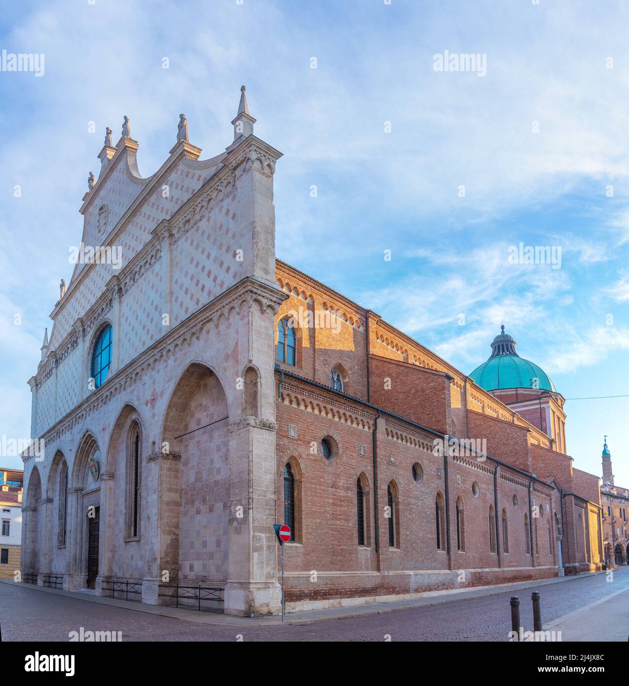 Cathédrale de Santa Maria Annunciata à Vicenza, Italie Banque D'Images