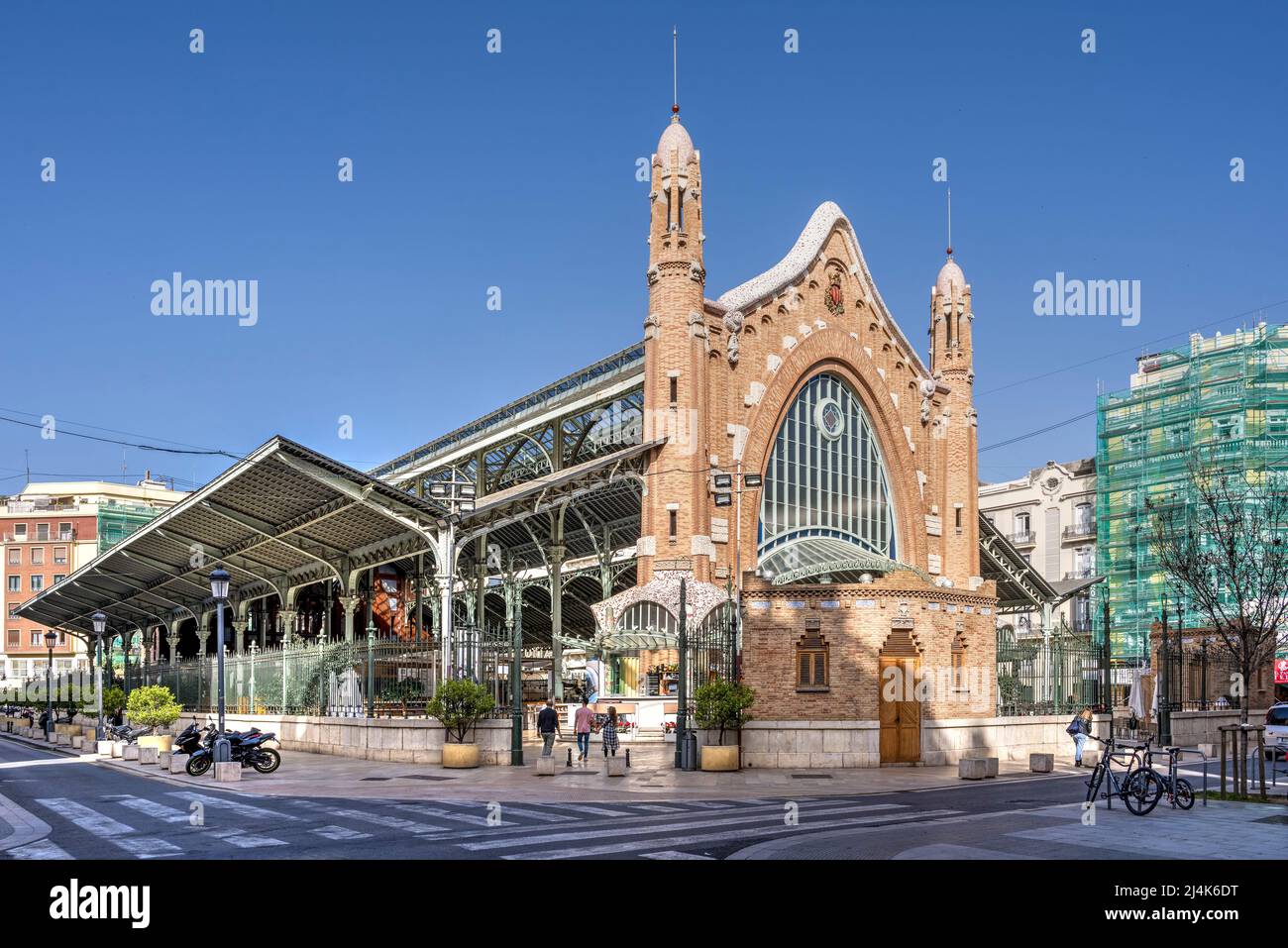 Mercado de Colon (marché de Columbus), Valence, Communauté Valencienne, Espagne Banque D'Images