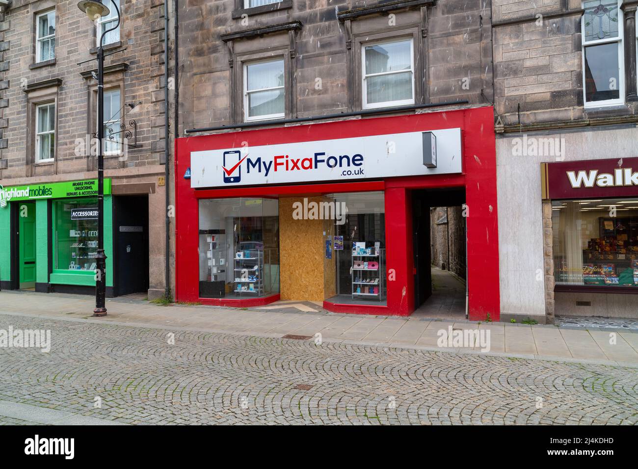 MyFixaFone, Elgin Banque D'Images