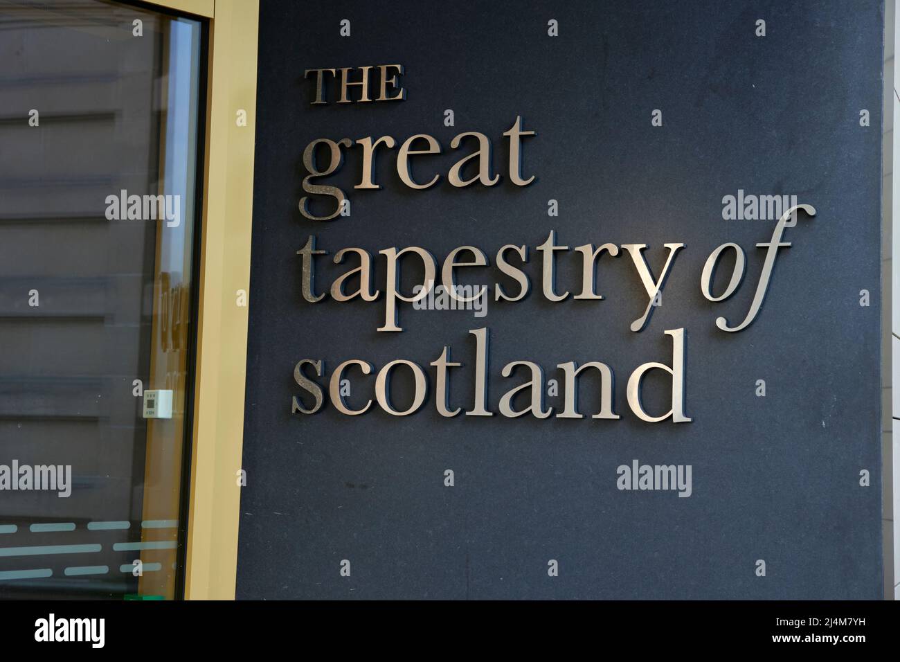 La Grande tapisserie d'Écosse, Galashiels, frontières écossaises, Royaume-Uni Banque D'Images