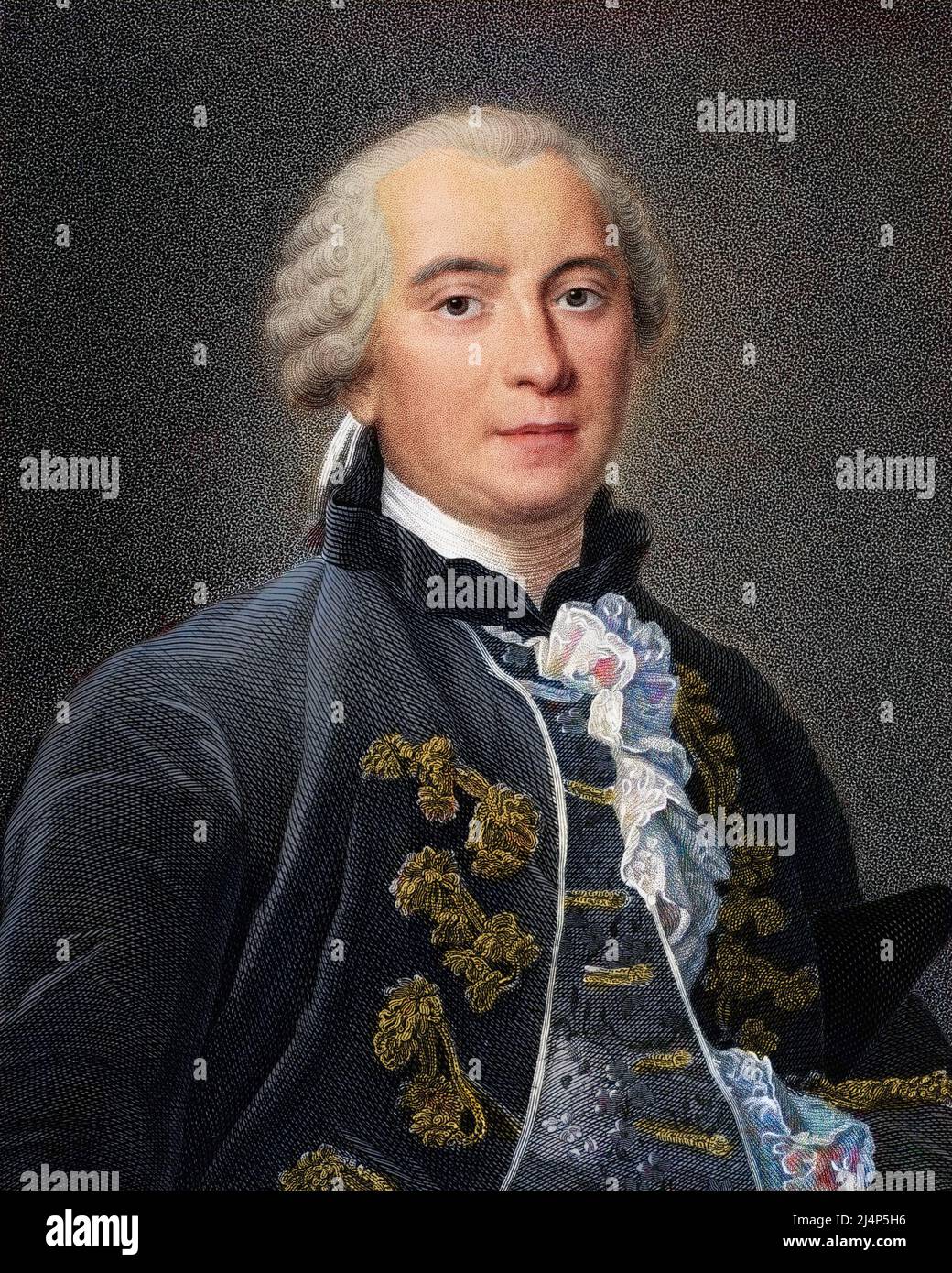 Georges Louis Leclerc Comte de Buffon, 1707-1788 Banque D'Images