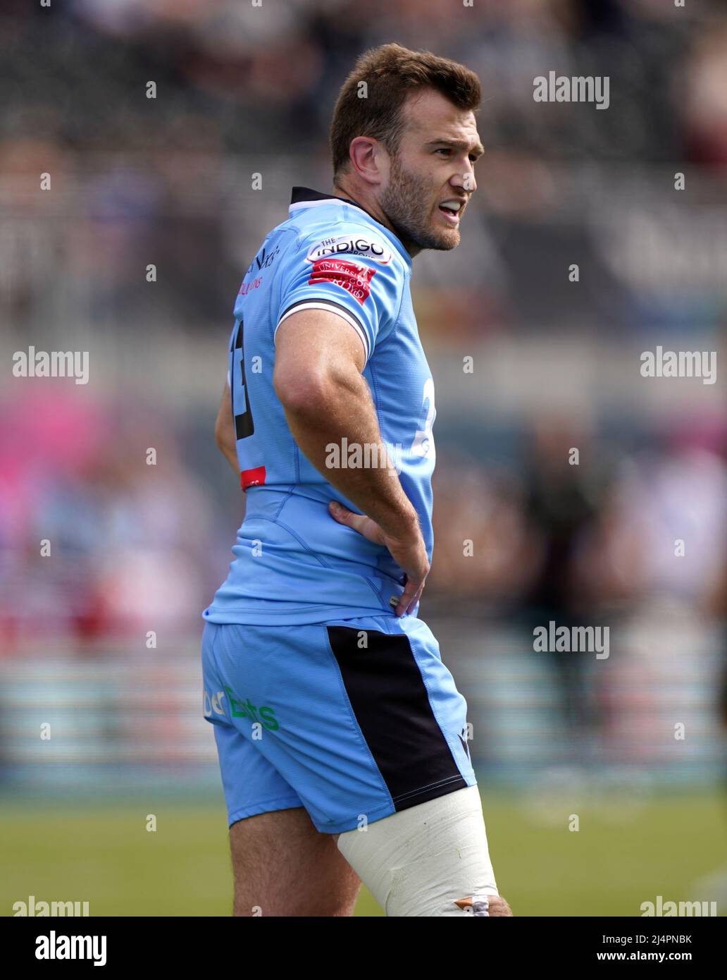 Garyn Smith de Cardiff Rugby lors du match de la coupe DU défi EPCR de 16 au stade StoneX, Londres. Date de la photo: Dimanche 17 avril 2022. Banque D'Images