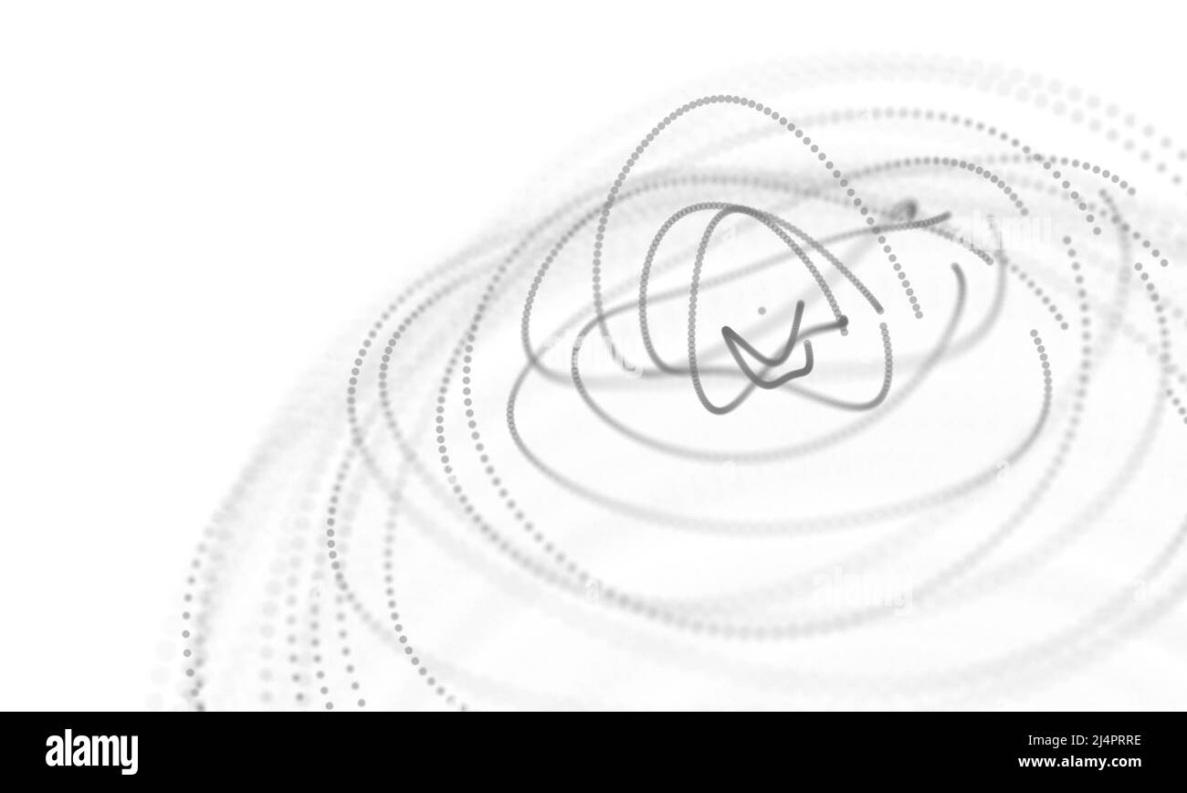 Arrière-plan géométrique de lumière abstraite . Structure de connexion. Formation scientifique. Technologie futuriste élément HUD . points et lignes . Grand d Banque D'Images
