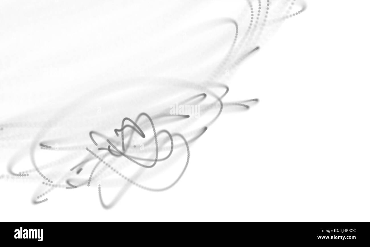 Arrière-plan géométrique de lumière abstraite . Structure de connexion. Formation scientifique. Technologie futuriste élément HUD . points et lignes . Grand d Banque D'Images