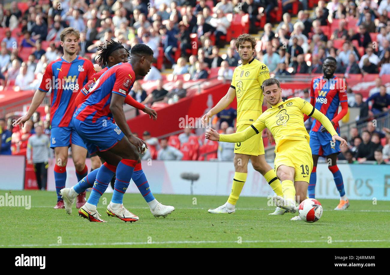 PARTITIONS DE MASON MOUNT, CHELSEA V CRYSTAL PALACE, 2022 Banque D'Images