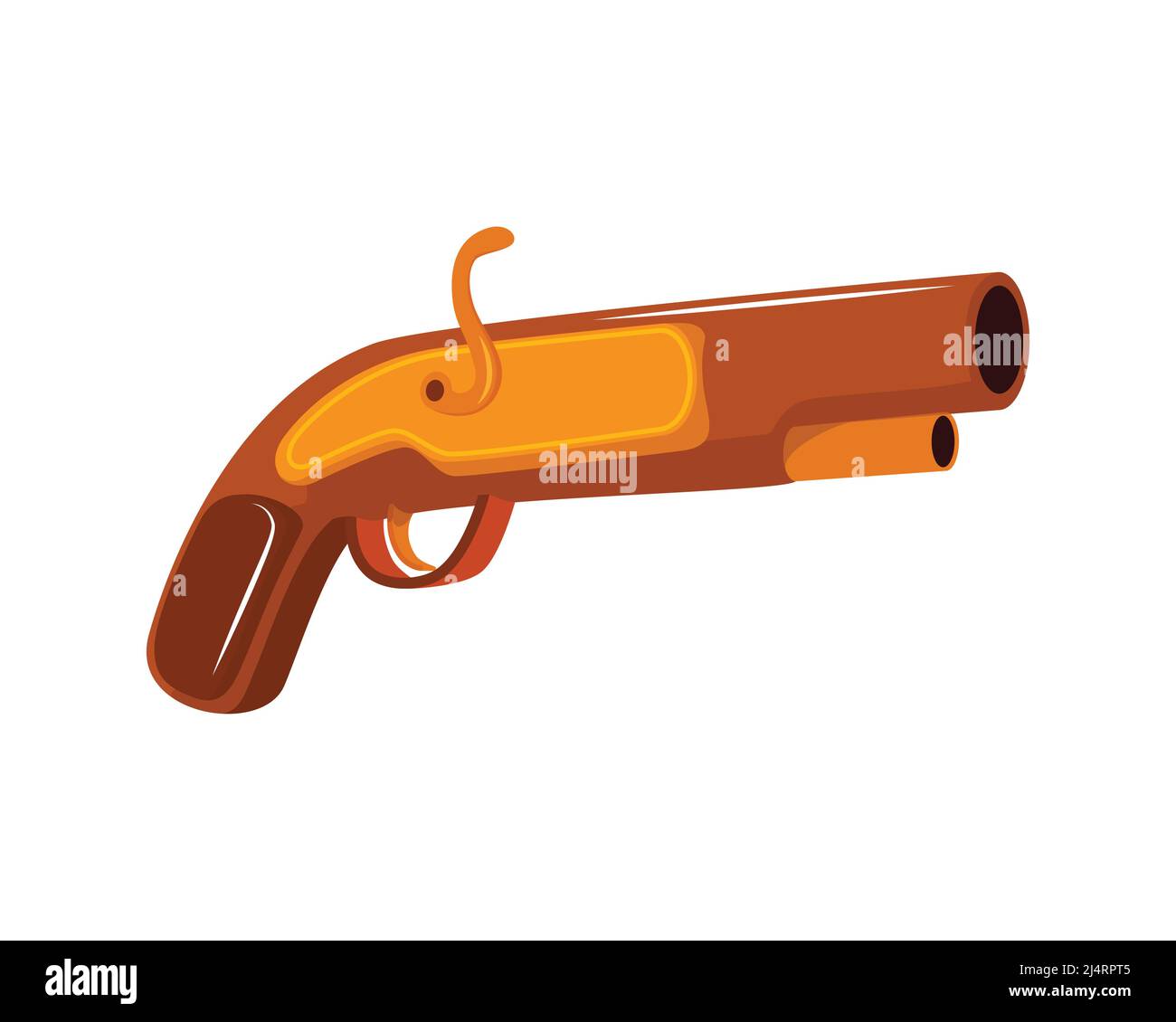 Illustration détaillée de l'ancien canon et du canon antique Illustration de Vecteur