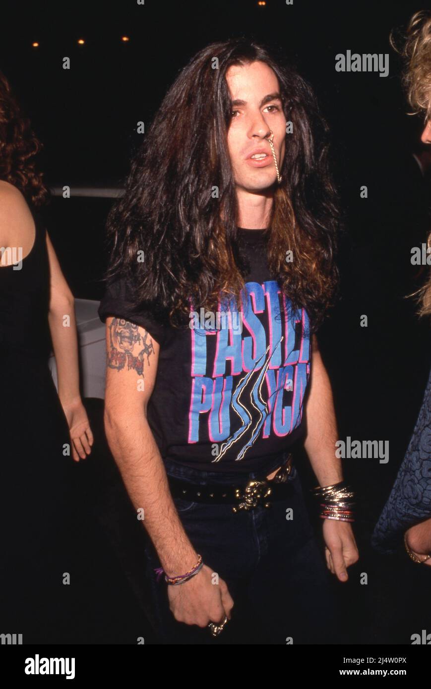 Rachel Bolan Circa années 80 crédit: Ralph Dominguez/MediaPunch Banque D'Images