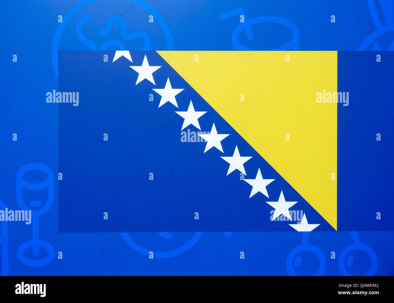 Drapeau du promo kosovo