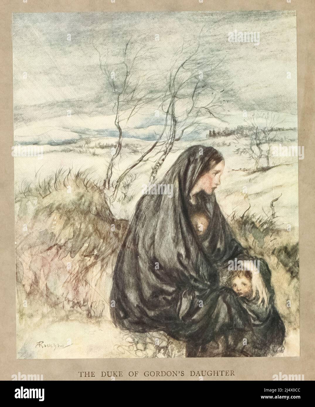 La fille du duc de gordon Banque de photographies et d’images à haute résolution Alamy