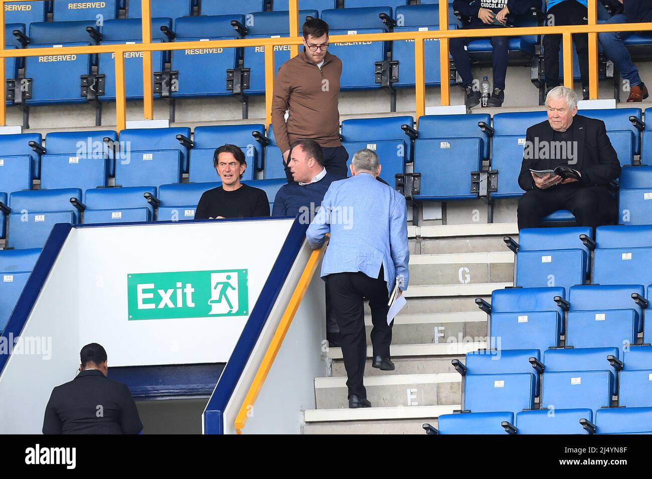 Londres, Royaume-Uni. 18th avril 2022. Thomas Frank, directeur de Brentford, est présent aujourd'hui. À Londres, Royaume-Uni, le 4/18/2022. (Photo de Carlton Myrie/News Images/Sipa USA) crédit: SIPA USA/Alay Live News Banque D'Images