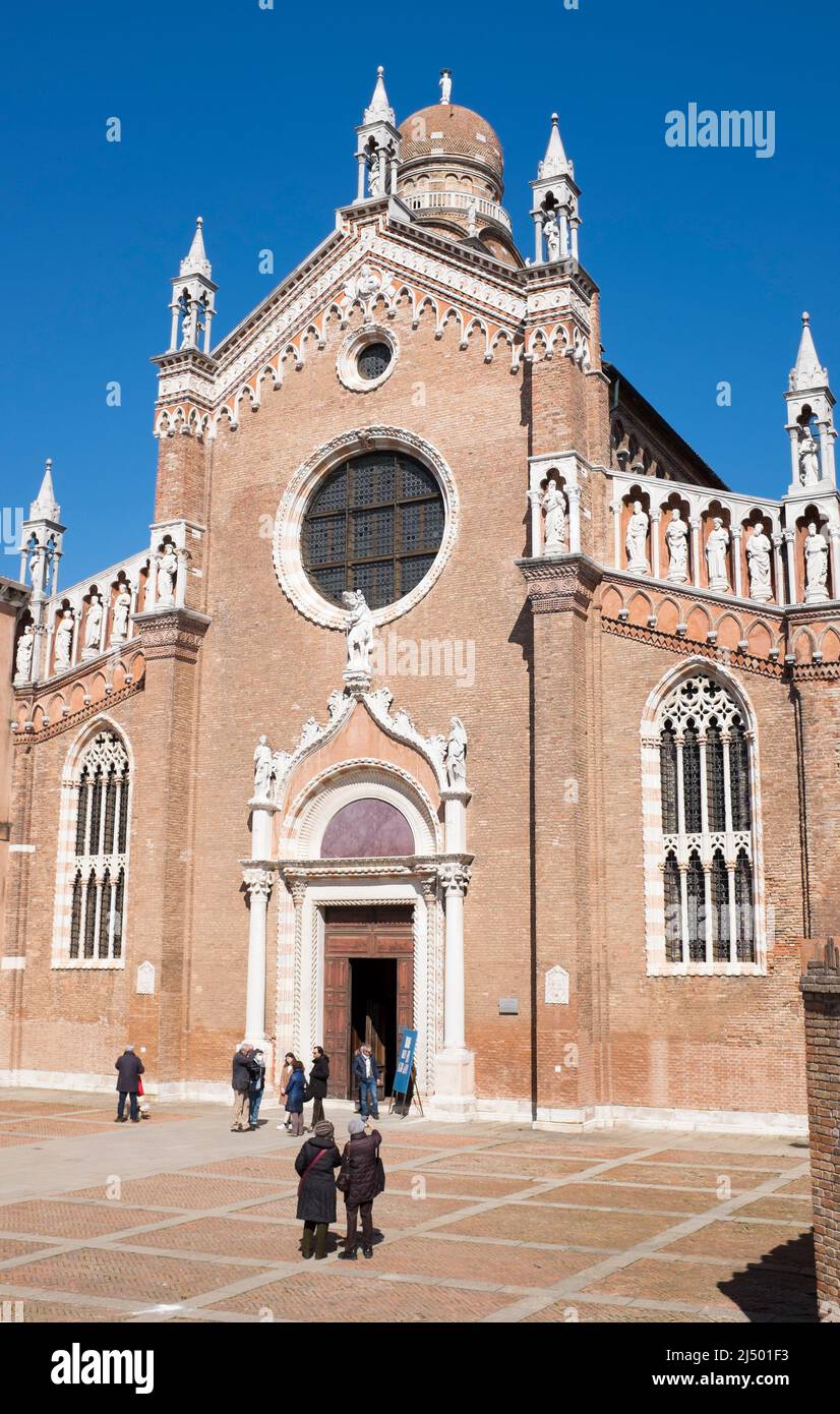 Église Madonna dell'Orto Cannaregio Venise Italie Banque D'Images