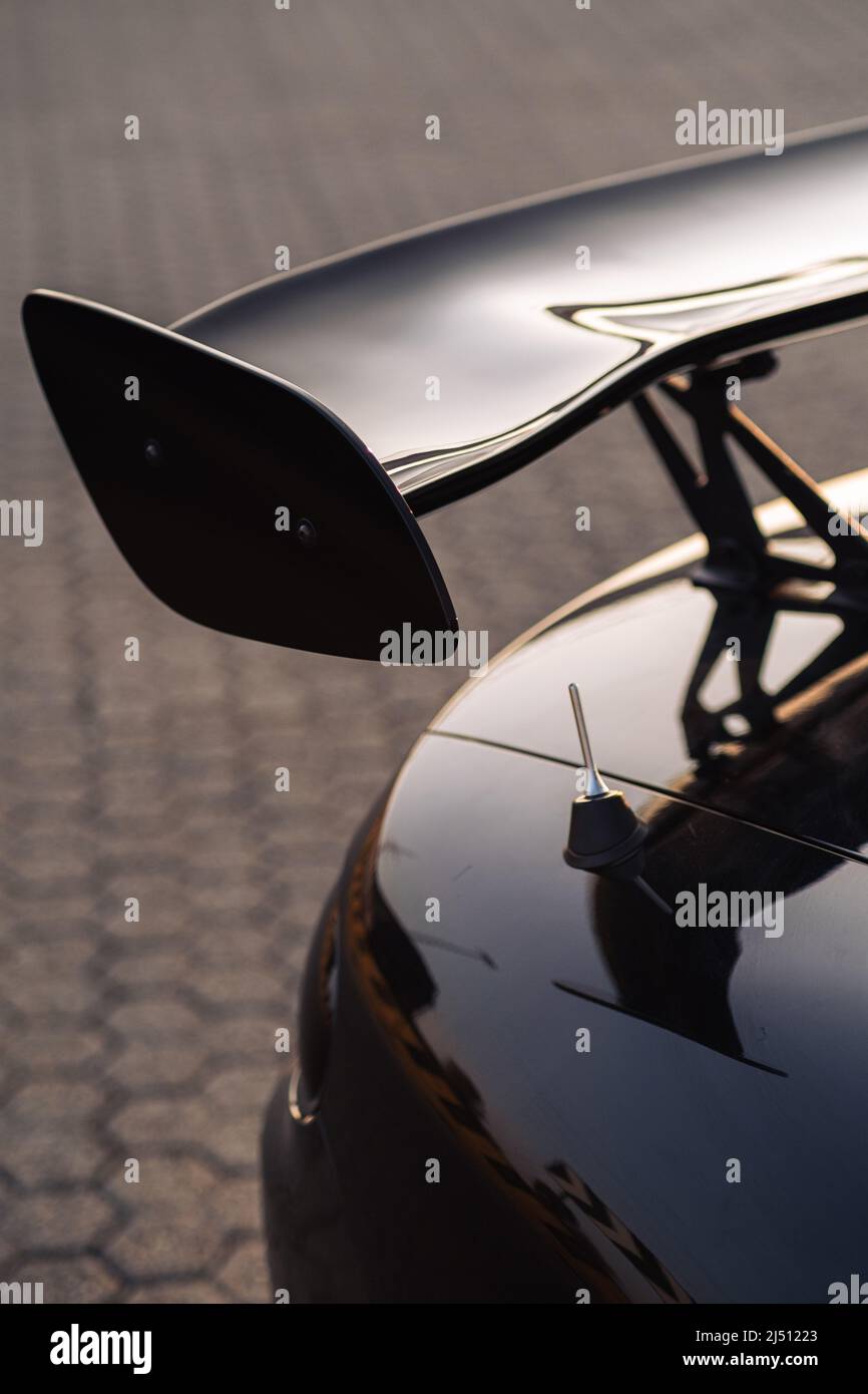 Aileron Tein sur Mazda MX-5 NC Banque D'Images