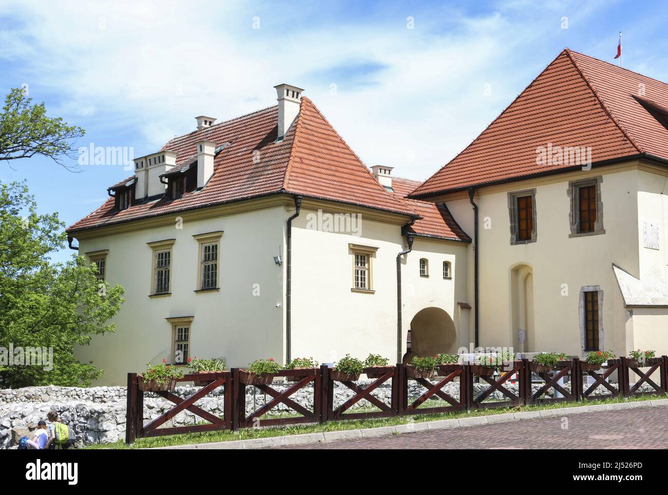 La colline du château à Wieliczka, Polan Banque D'Images
