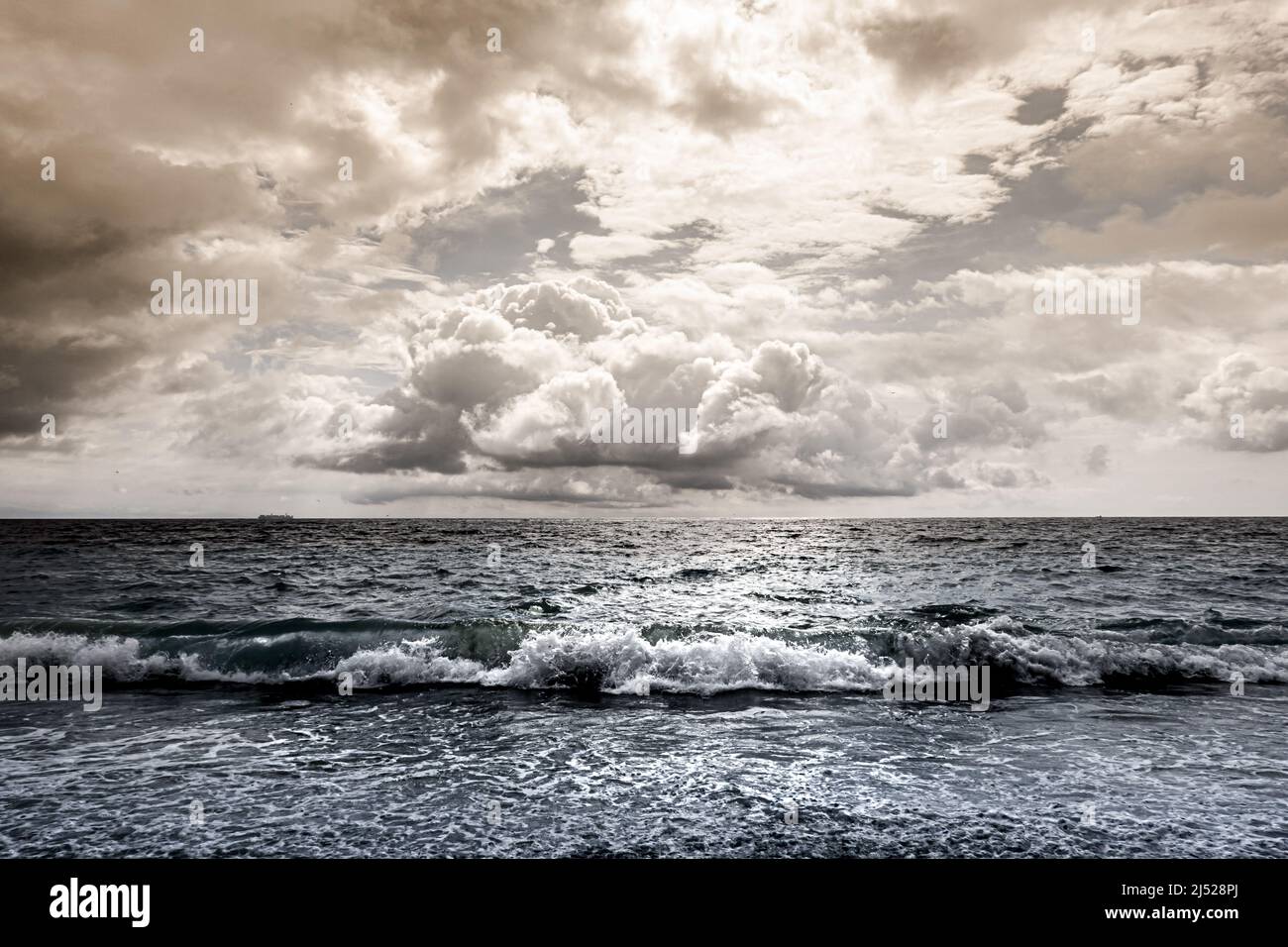 Paysage de mer Banque D'Images