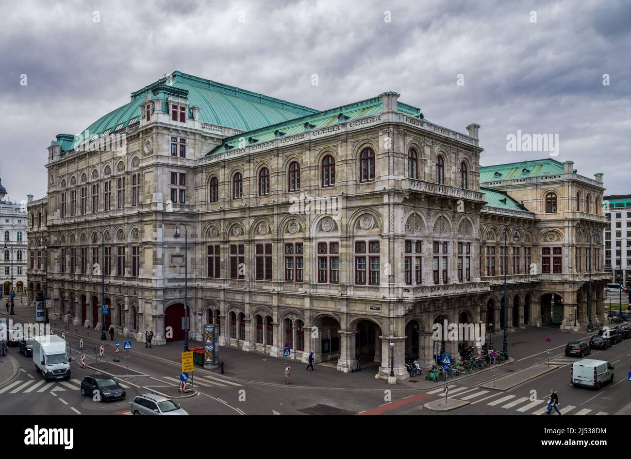 Opéra d'Etat de Vienne, Autriche Banque D'Images