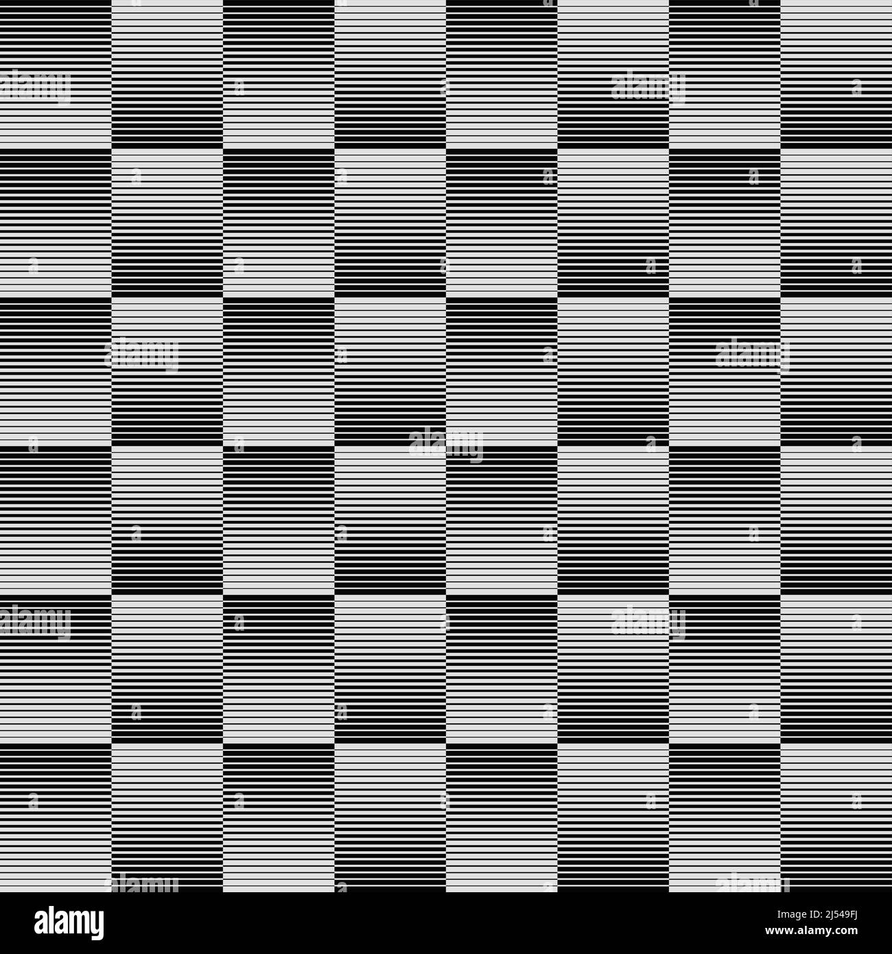 Graphiques vectoriels monochromes abstraits avec effet de transition numérique. Style brutaliste motif futuriste construit avec des formes géométriques déformées. Illustration de Vecteur