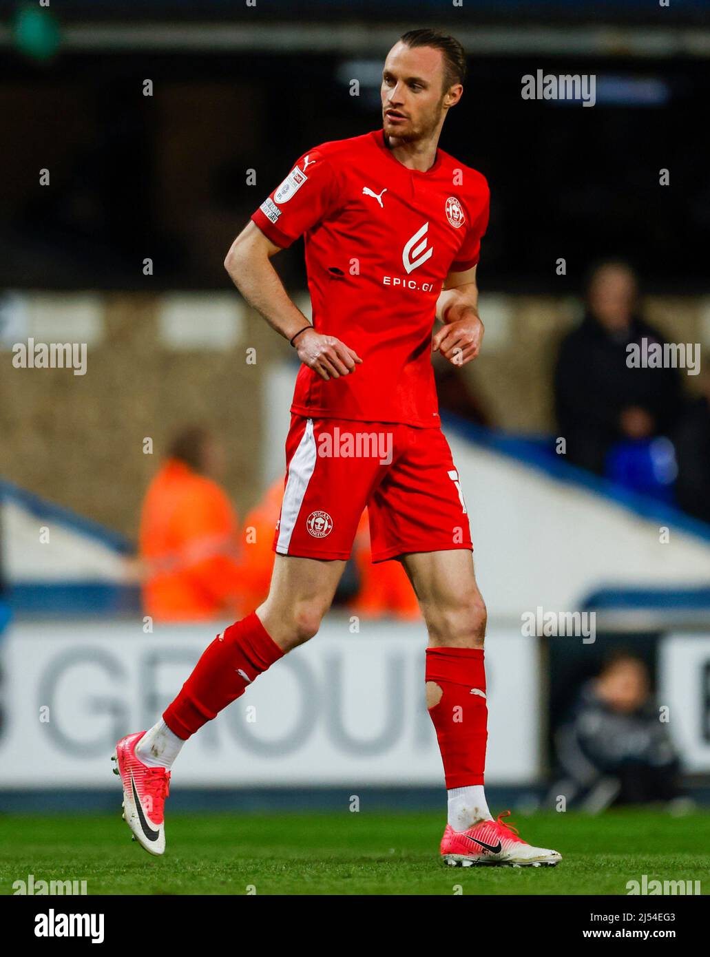 Wigan Athletic's Wera Keane en action pendant le match de la Sky Bet League One à Portman Road, Ipswich. Date de la photo: Mardi 19 avril 2022. Banque D'Images