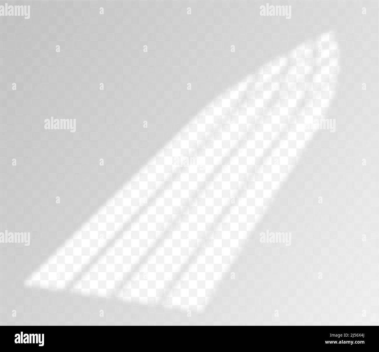 Ombre transparente superposée de la fenêtre gothique de l'église.Effet de lumière naturelle du cadre au mur ou au sol.Design de maquette.Illustration vectorielle Illustration de Vecteur