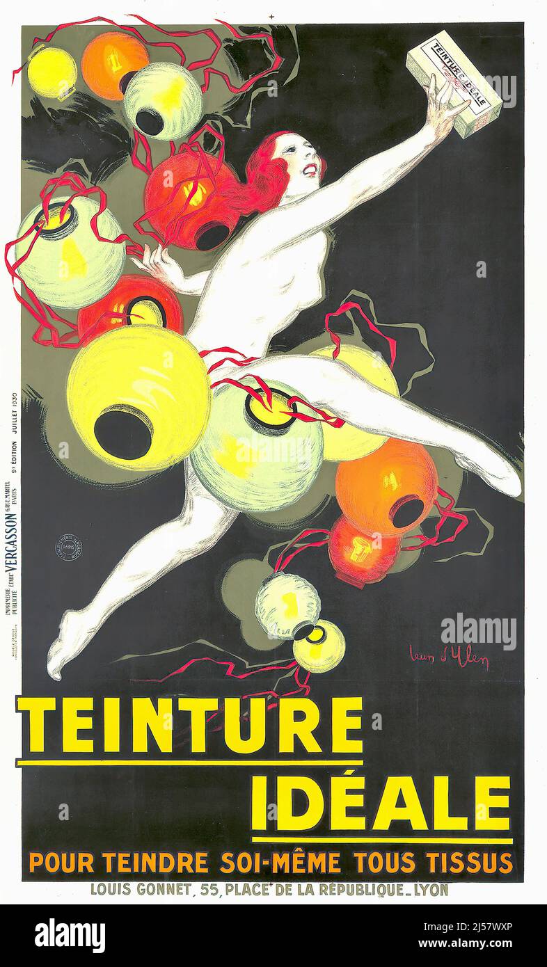 Jean d'Ylen - ouverture Idale - 1930 Banque D'Images