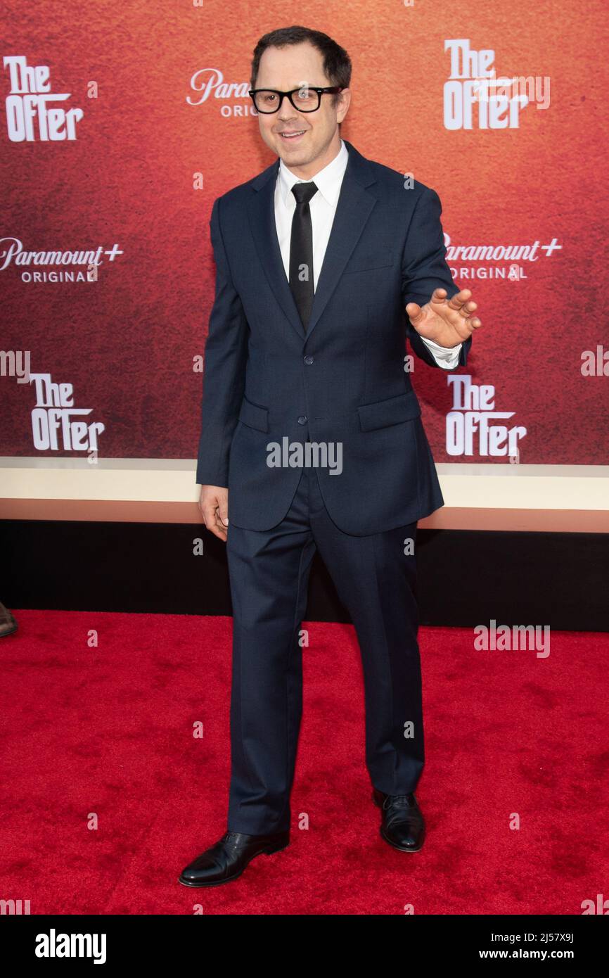 20 avril 2022 - Los Angeles, Californie - Giovanni Ribisi. Première de la nouvelle série Paramount de Los Angeles « l'offre ». Crédit photo : Billy Bennight/AdMedia/MediaPunch Banque D'Images