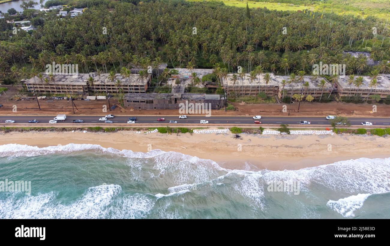 Coco Palms Resort, Wailua, Hawaï Photo Stock - Alamy