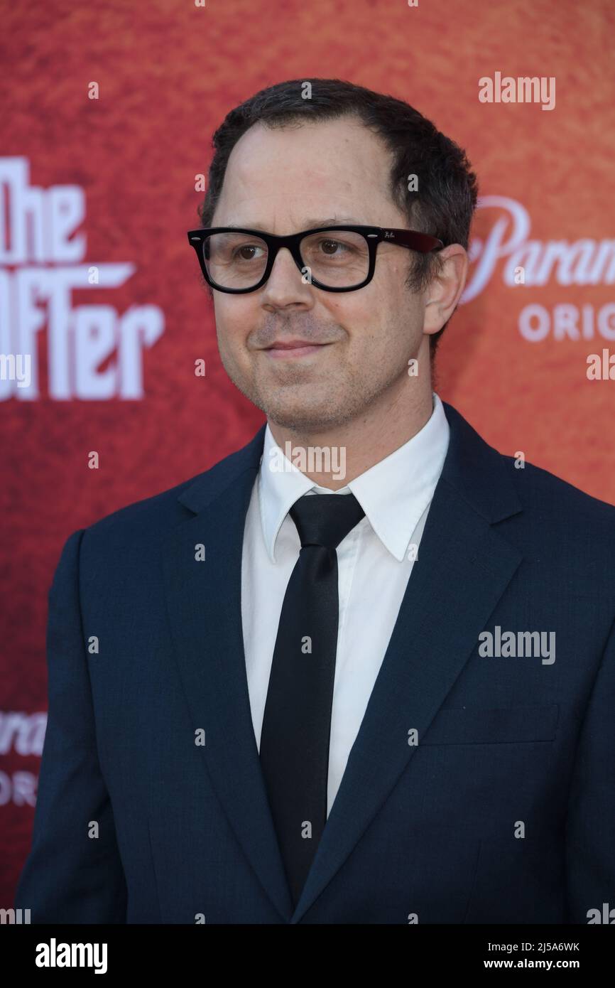 20 avril 2022, Los Angeles, Californie, Etats-Unis: GIOVANNI RIBISI participe à la première de la nouvelle série Paramount plus à Los Angeles ''l'offre' (image de crédit: © Charlie Steffens/ZUMA Press Wire) Banque D'Images