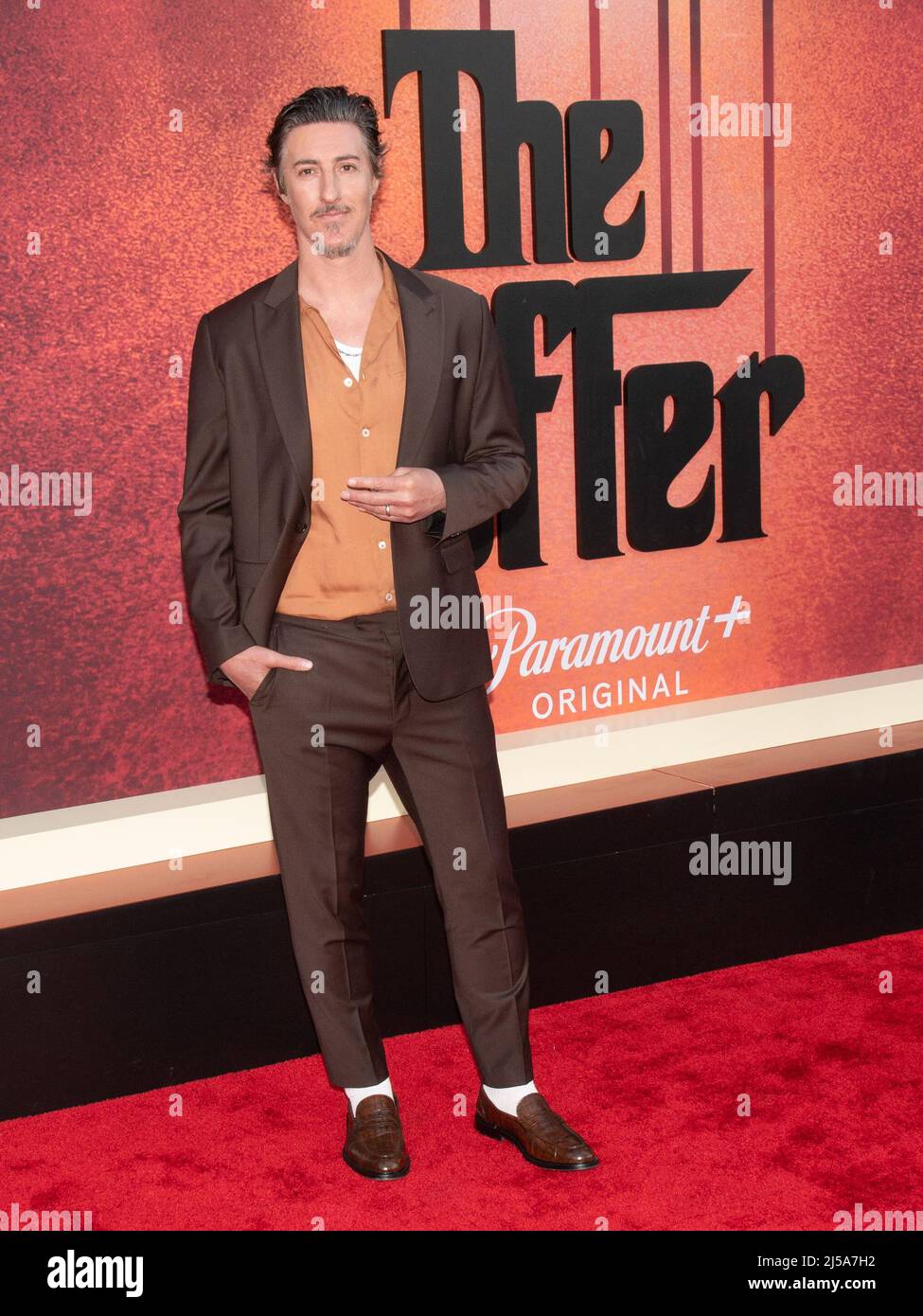 20 avril 2022 - Los Angeles, Californie - Eric Balfour. Los Angeles Premiere de Paramount plus Nouvelle série ''l'offre' (Credit image: © Billy Bennight/AdMedia via ZUMA Press Wire) Banque D'Images
