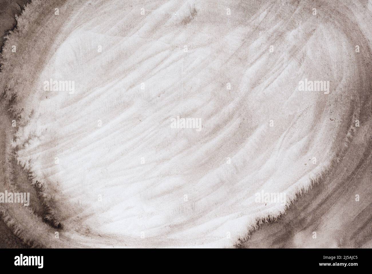 aquarelle beige peinte sur la texture d'arrière-plan du papier Banque D'Images