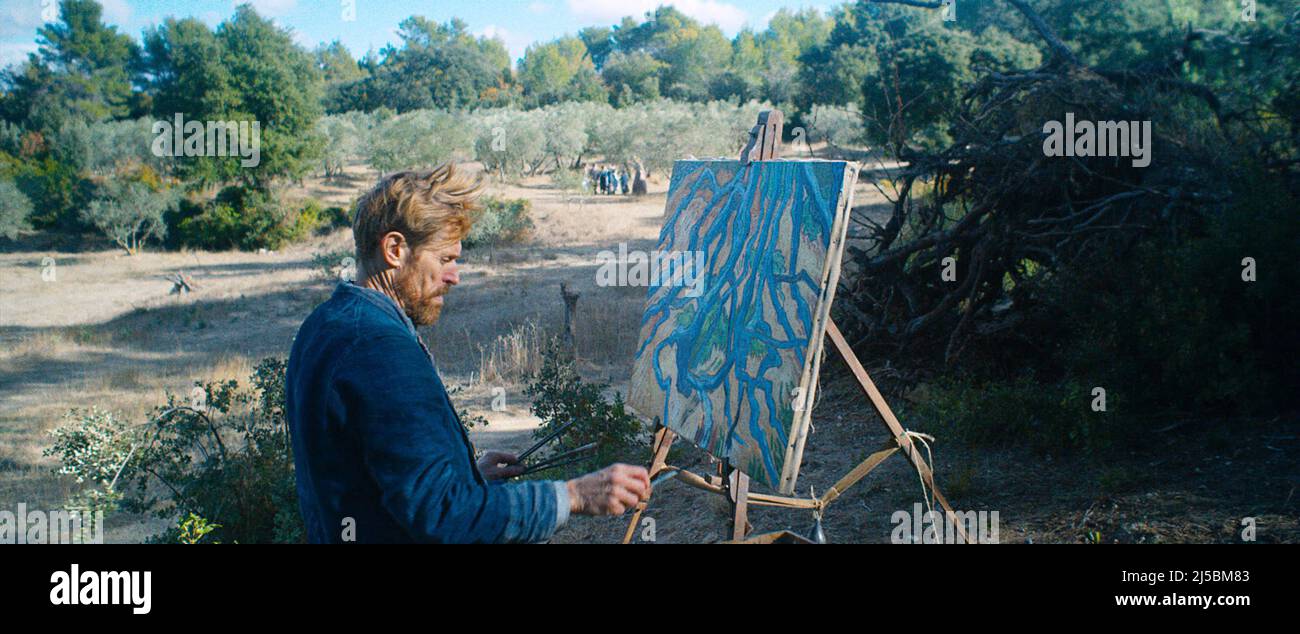 WILLEM DAFOE à LA PORTE DE L'ÉTERNITÉ (2018), dirigé par JULIAN SCHNABEL. Credit: Iconoclast / Riverstone Pictures / SPK Pictures / Rocket Sci / Album Banque D'Images