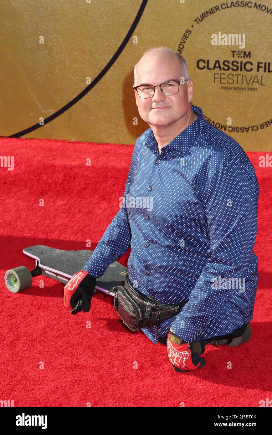 Hollywood, États-Unis. 21st avril 2022. Matthew DeMeritt 2022/04/21 le 40th anniversaire de la projection de “E.T. The Extra-Terrestrial” au TCL Chinese Theatre à Hollywood, CA photo par Kazuki Hirata/Hollywood News Wire Inc. Crédit: Hollywood News Wire Inc./Alay Live News Banque D'Images