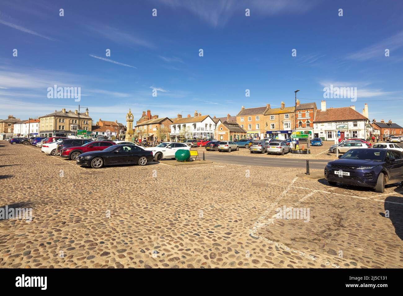 Yorkshire du Nord de Thirsk Banque D'Images