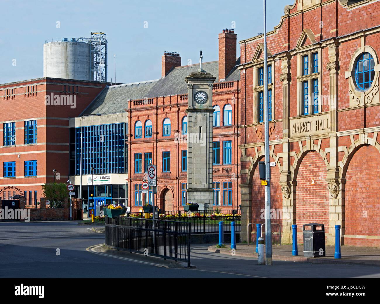 Centre-ville, Goole, East Yorkshire, Angleterre Royaume-Uni Banque D'Images