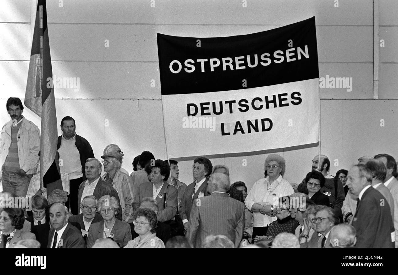Duesseldorf, DEU, 19.06.1991 - rencontre allemande des Prussiens de l'est à Düsseldorf. [traduction automatique] Banque D'Images