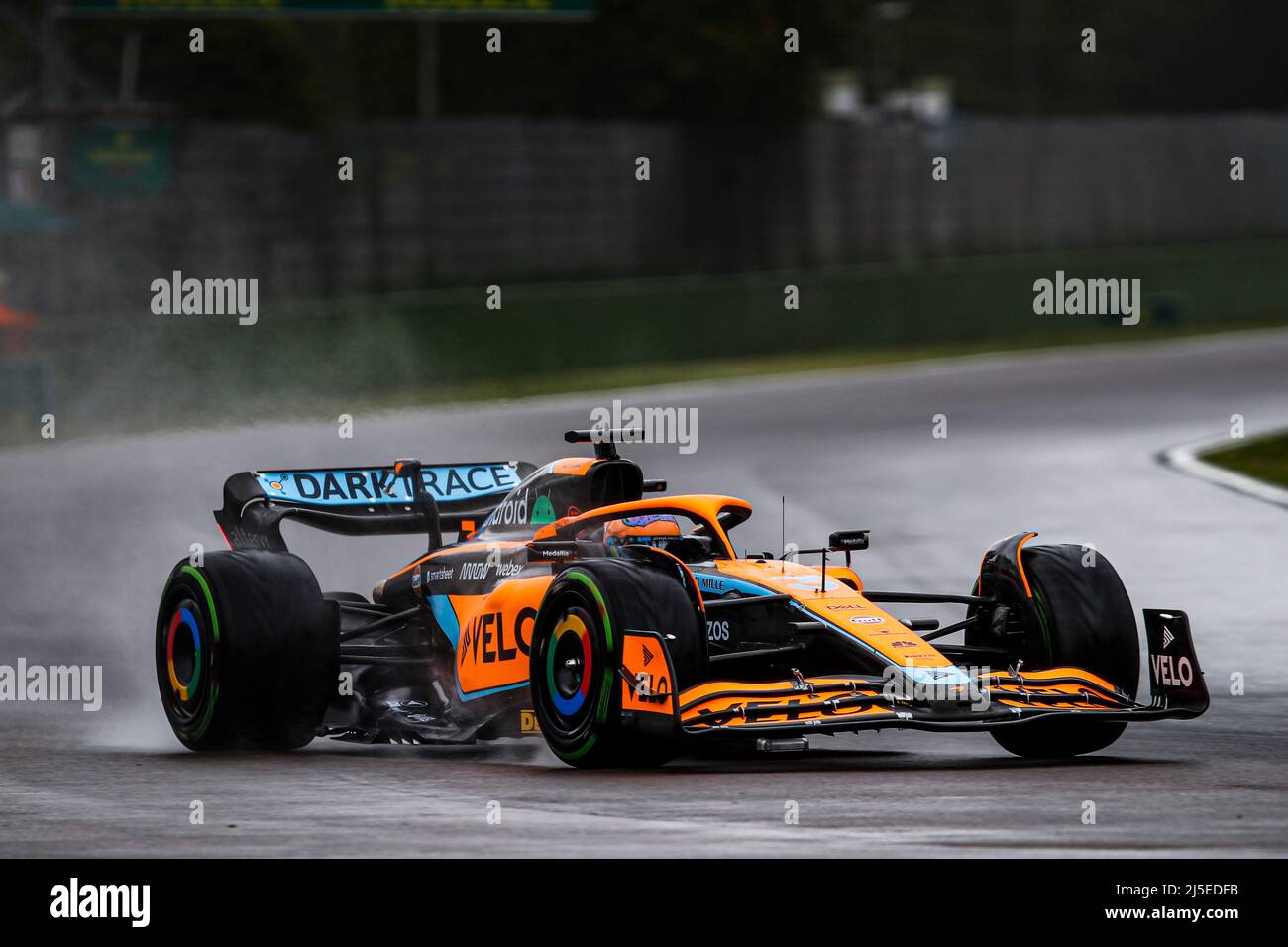 Imola, Italie. 22nd avril 2022. #3 Daniel Ricciardo (AUS, McLaren F1 Team),  Grand Prix d'Emilie-Romagne F1 à Autodromo Enzo e Ferrari Dino le 22 avril  2022 à Imola, Italie. (Photo par HIGH