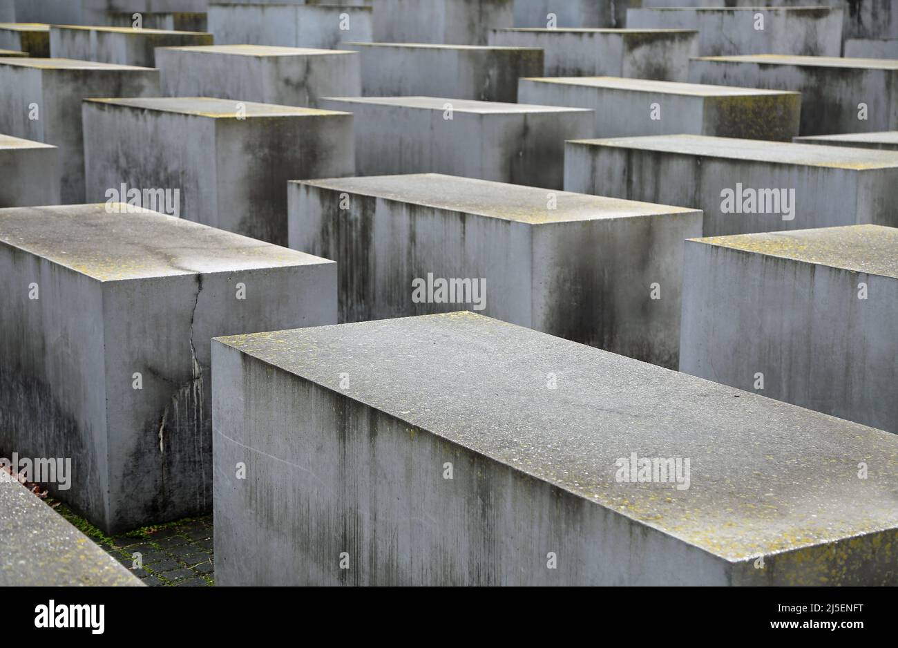 Mémorial aux Juifs assassinés d'Europe - Berlin, Allemagne Banque D'Images